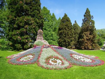 Blumen bilden eine Blüte