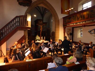 Auftritt von accordimento in der Oswaldkirche in Stuttgart