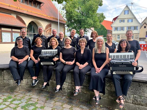 Gruppenbild Akkordeon-Orchester accordimento