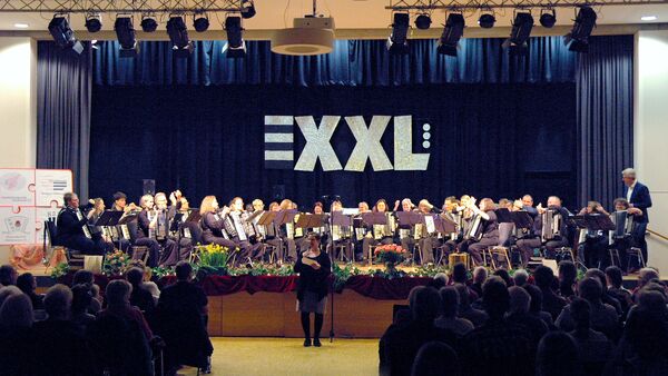 Auftritt des XXL-Projektorchesters im Bürgerhaus in Stuttgart-Möhringen 2025