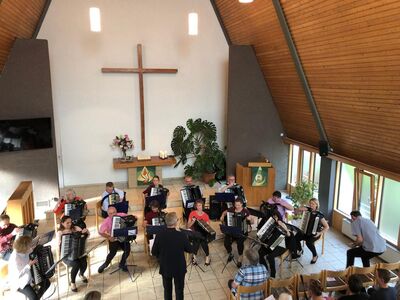 Auftritt von accordimento - von oben