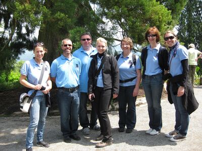 Gruppenbild accordimento mit hellbaöuen Vereins-SHirts