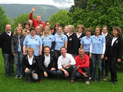 Gruppenbild accordimento und HCM Möhringen im Grünen